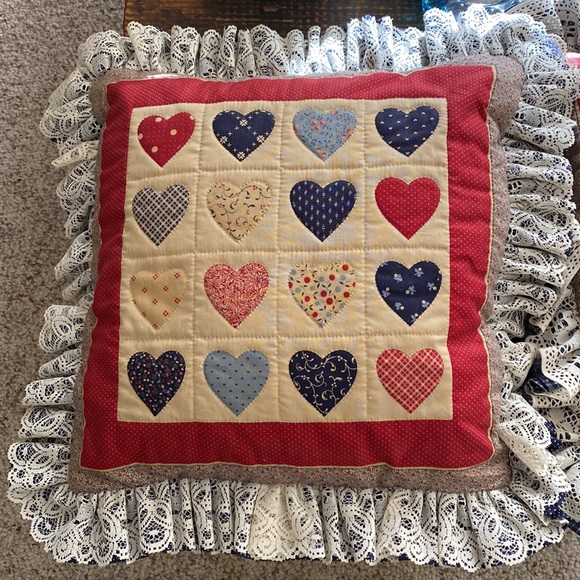 Handmade Country pillows - Picture 2 of 5